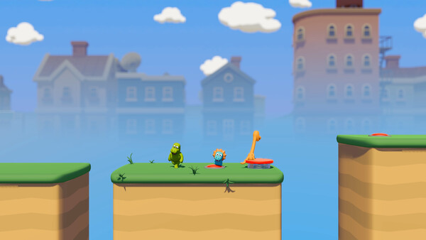 Screenshot of Dinos Falling