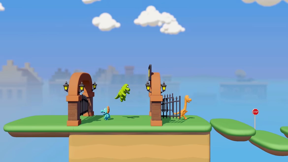 Dinos Falling video 1