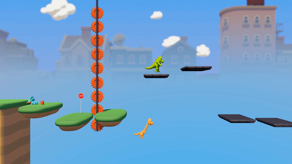 Screenshot of Dinos Falling