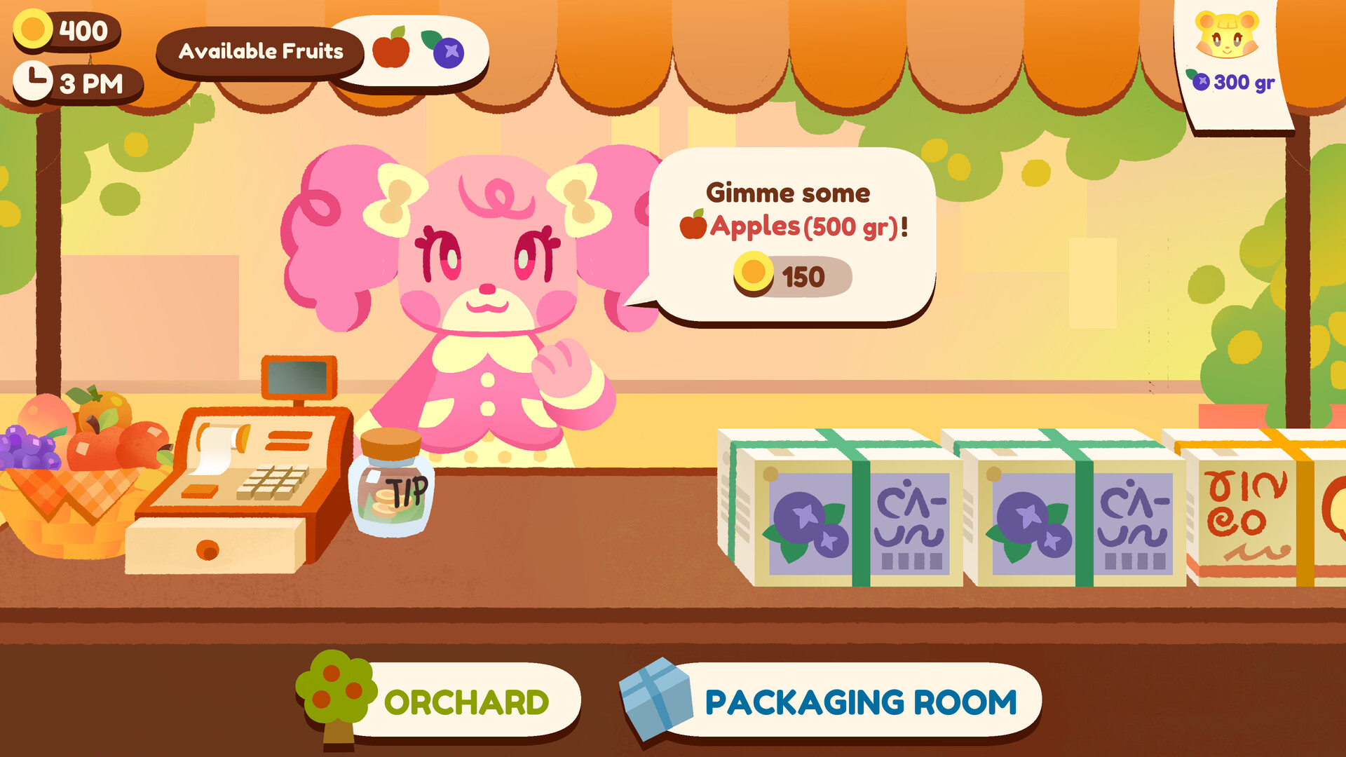 Sunny Orchard screenshot #2