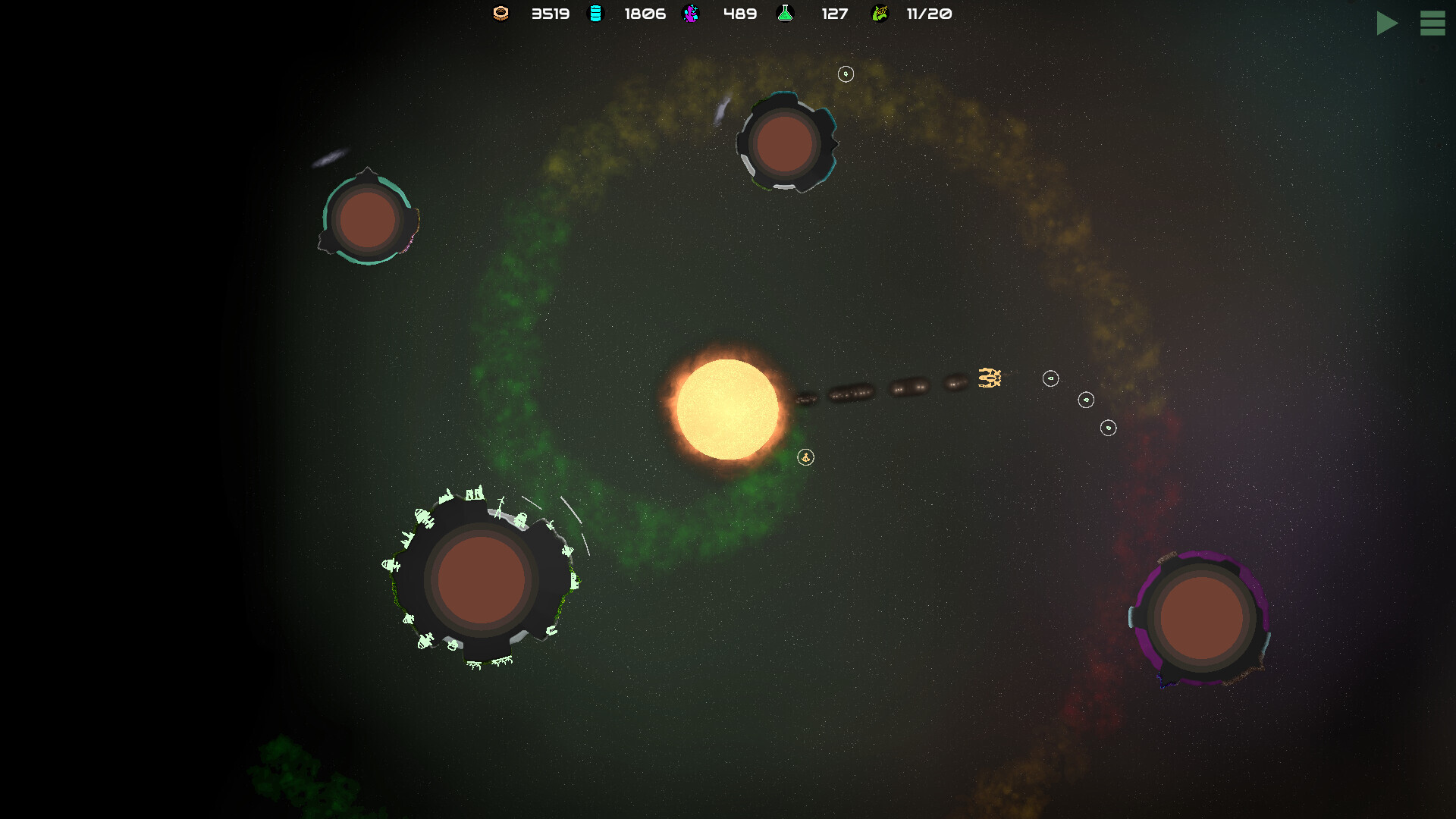 #8. Empires of a Tiny Universe Demo (Steam) Podle: Cactus Games