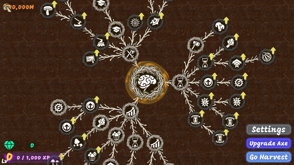 Скриншот из Fungal Colony Sim 2