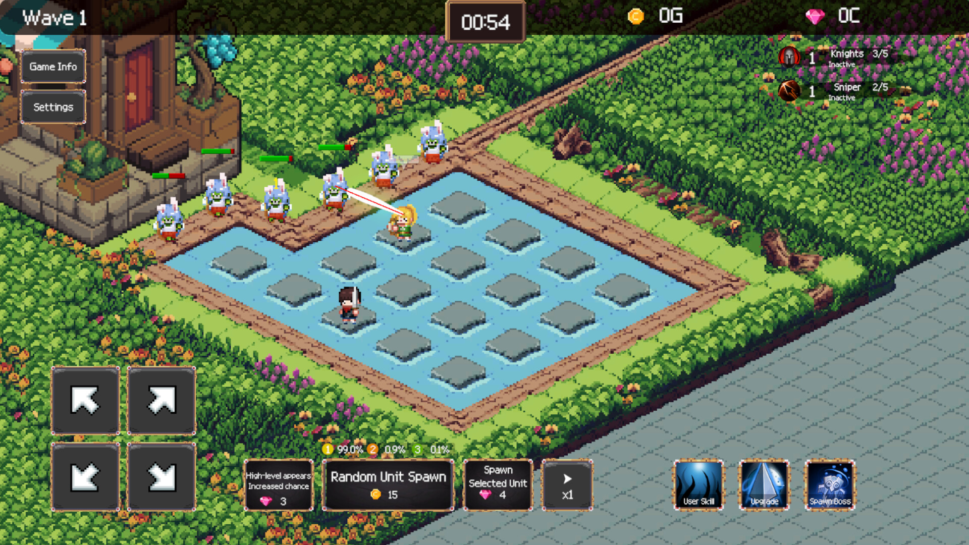 Hero 2048 screenshot