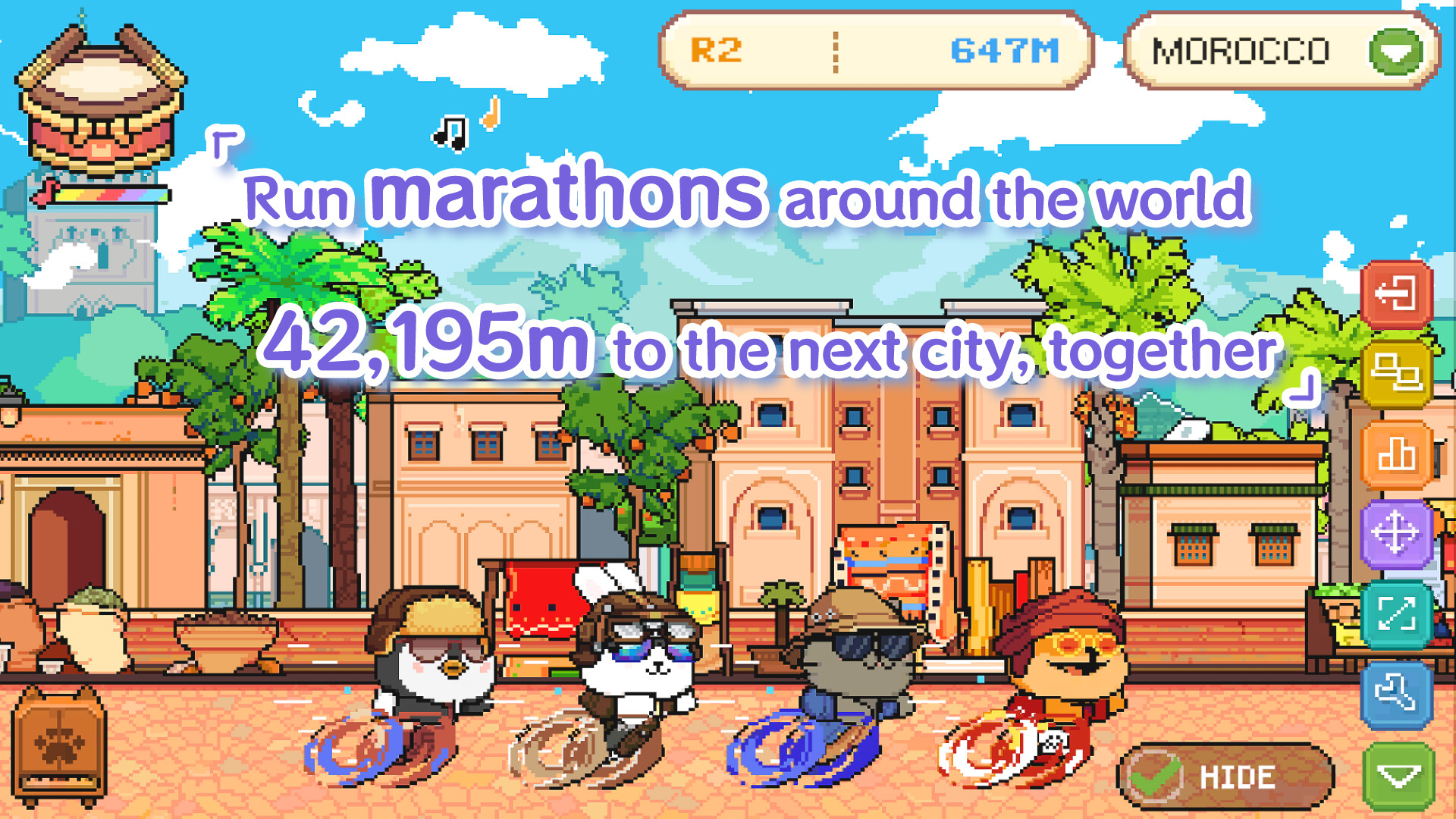 Beat Paws Odyssey screenshot #1