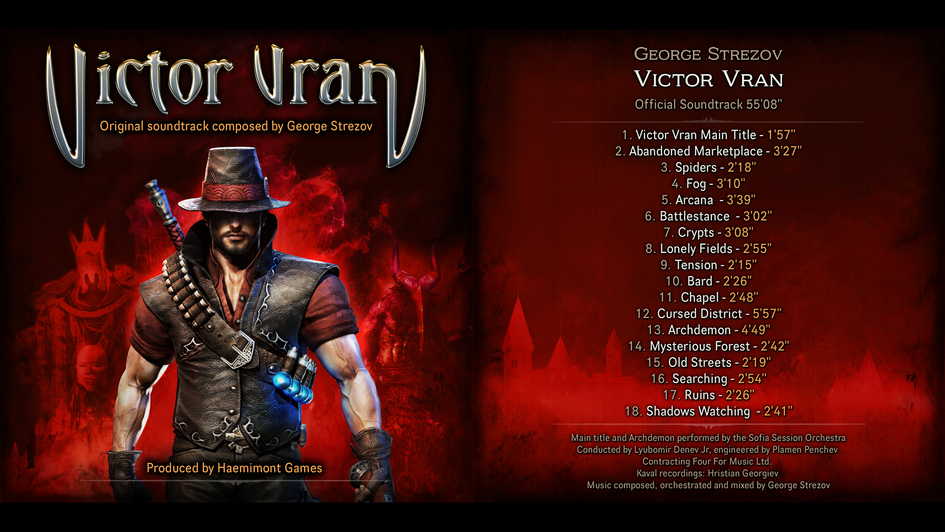 Victor Vran: Original Soundtrack and Artbook Featured Screenshot #1