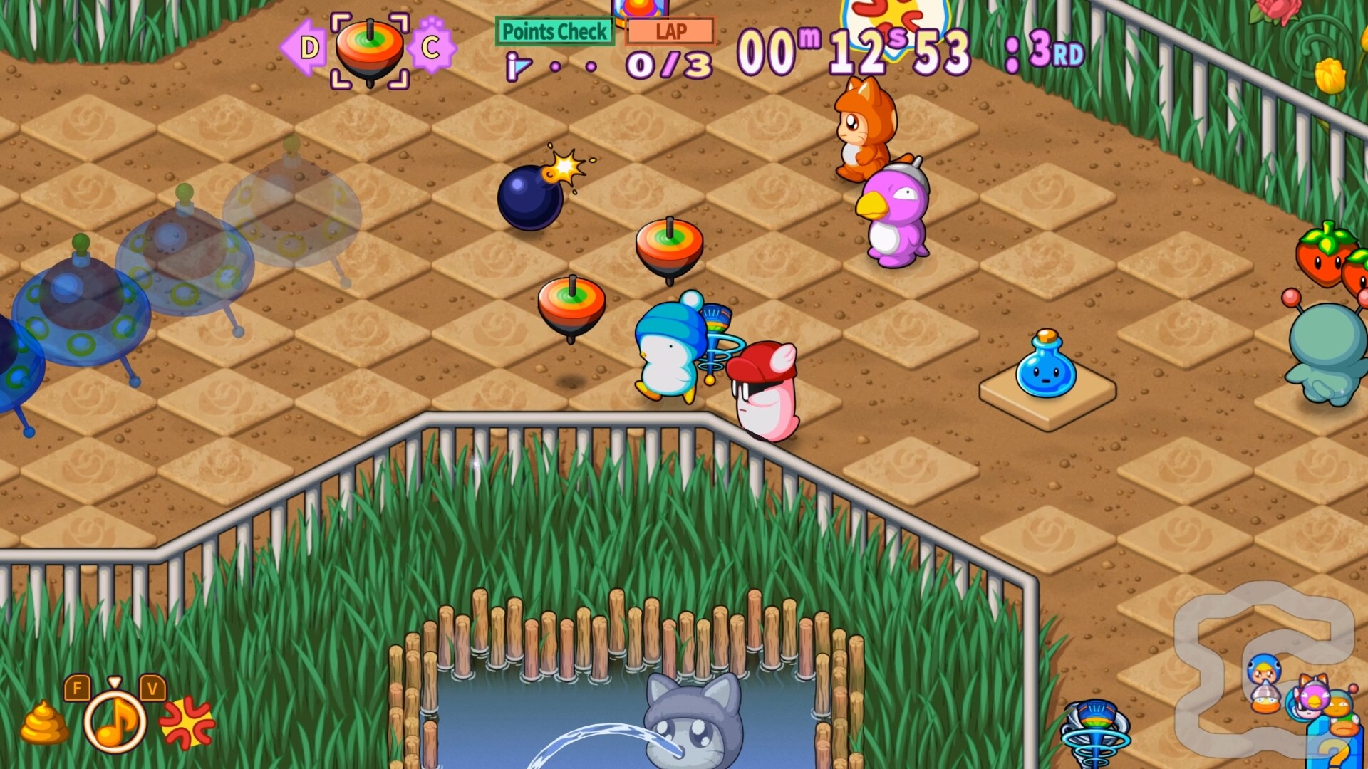 Скриншот игры Hashire HEBEREKE: EX - 5