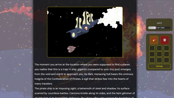 A Spaceship Accident Demo