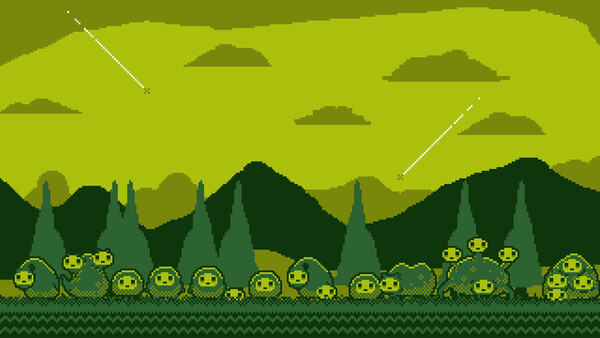 Screenshot of Creature Evolution gameplay showing in-action mechanics