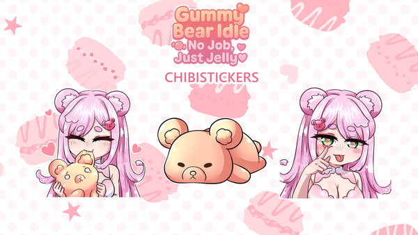 Gummy Bear Idle: No Job, Just Jelly - Chibi Stickers for steam Gummy Bear Idle: No Job, Just Jelly - Chibi Stickers for steam