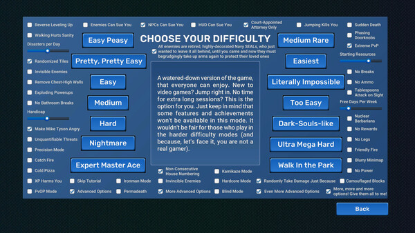 Screenshot 3 of Video Game Menu: The Game - more gameplay footage