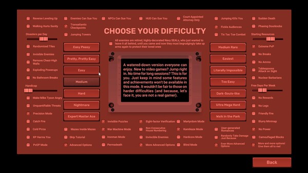 Video Game Menu: The Game screenshot 3