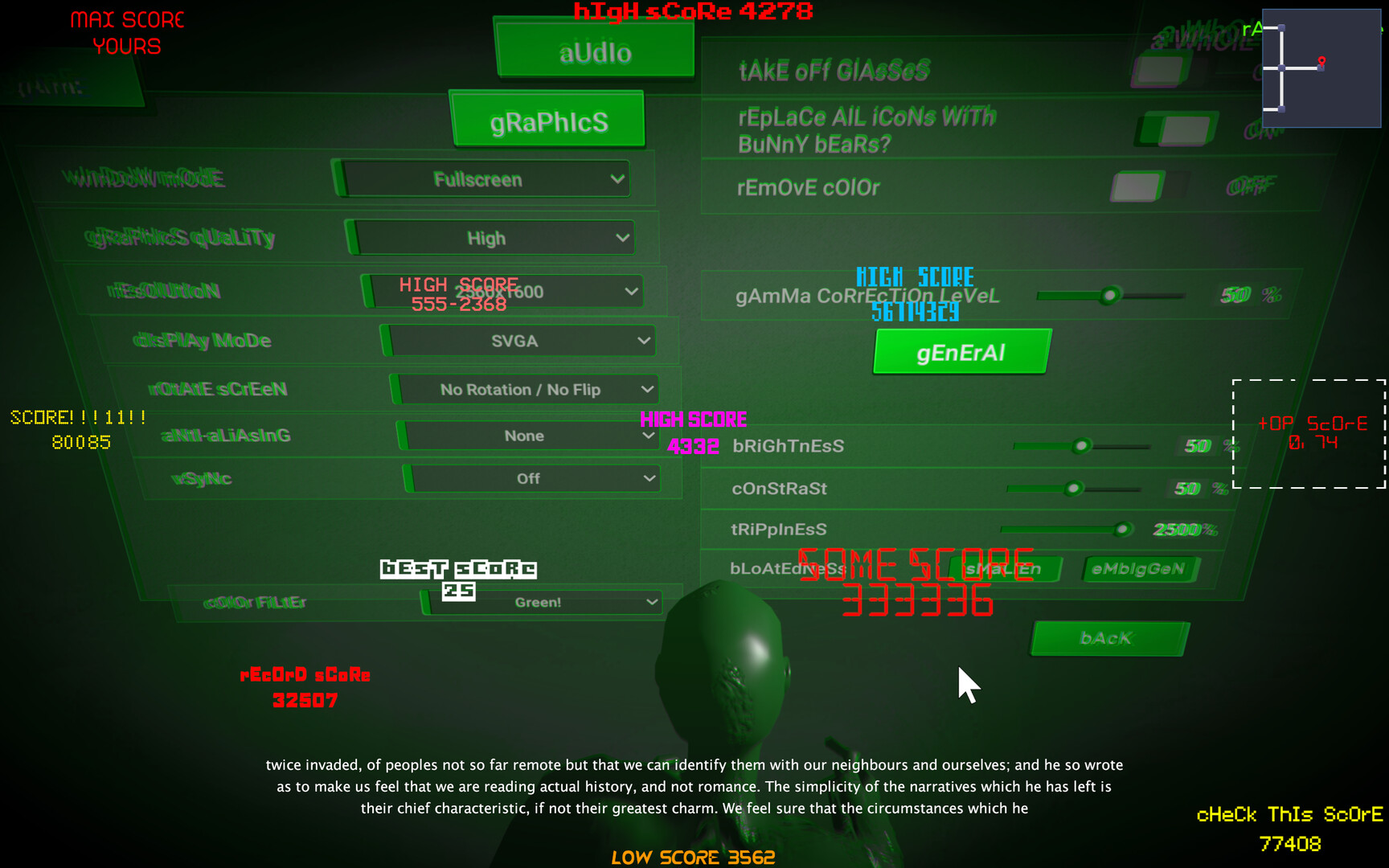 Video Game Menu: The Game screenshot #4