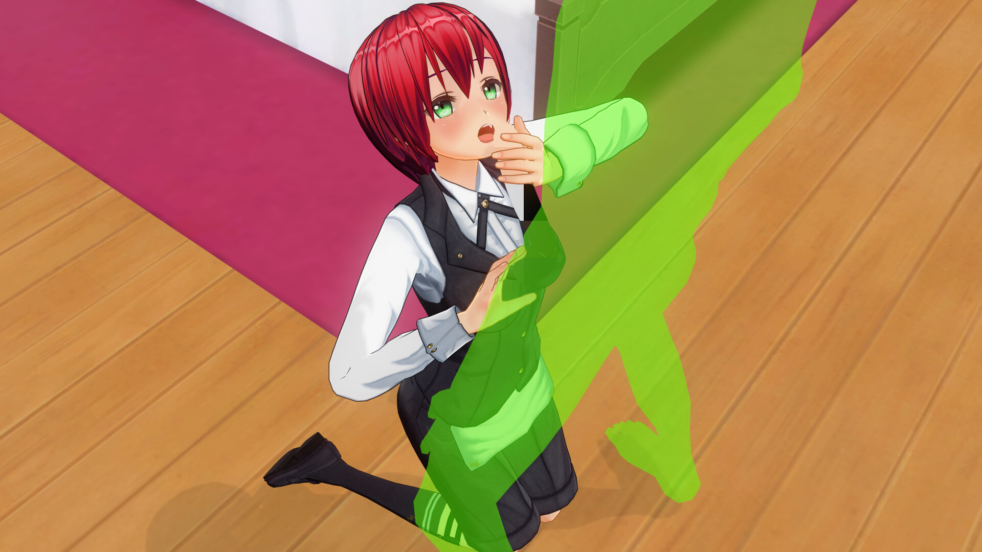 CUSTOM ORDER MAID 3D2 Personality Pack Active, Sporty Tomboy scene