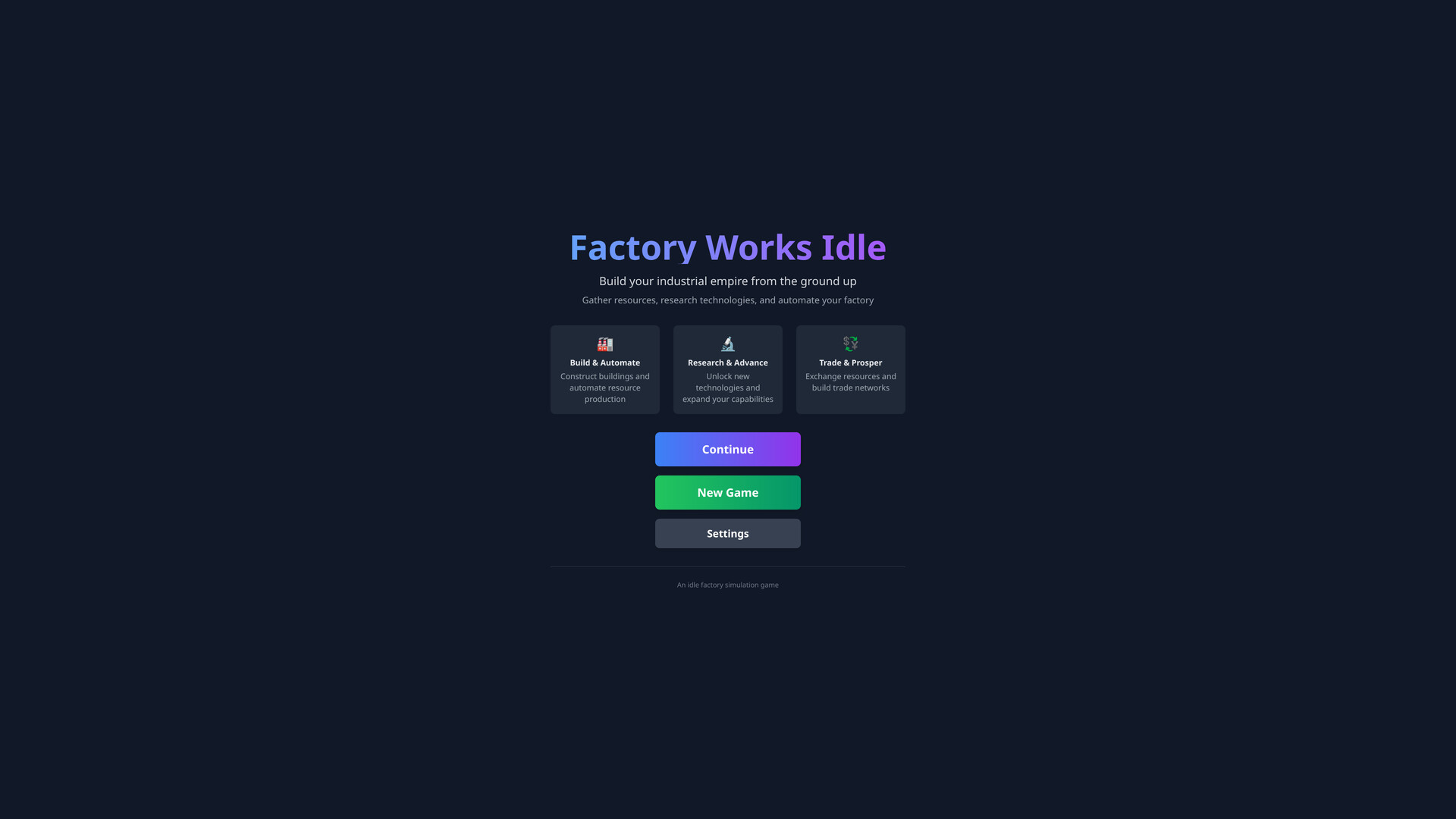 Factory Works Idle screenshot #1