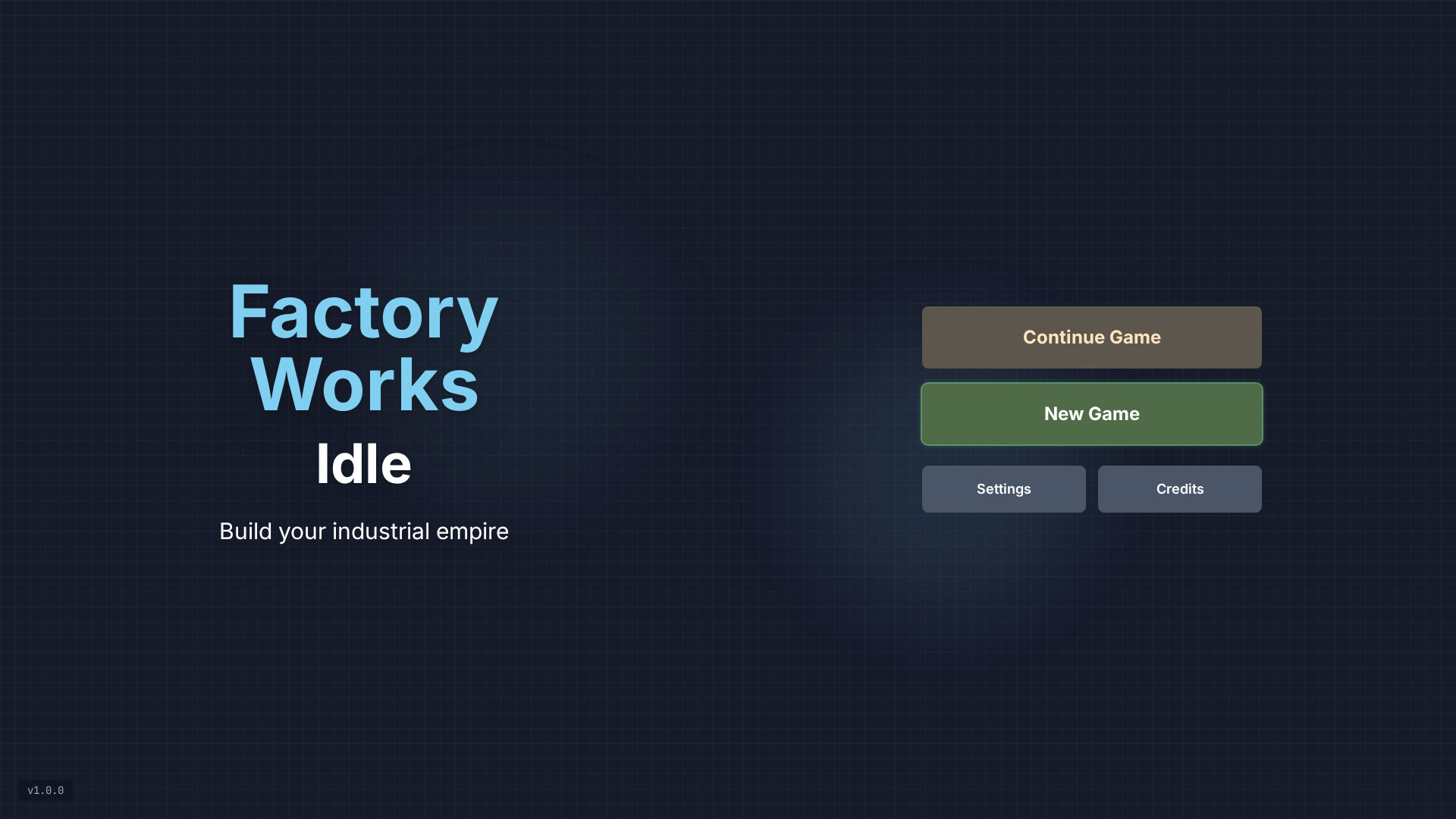 Factory Works Idleのスクリーンショット 1