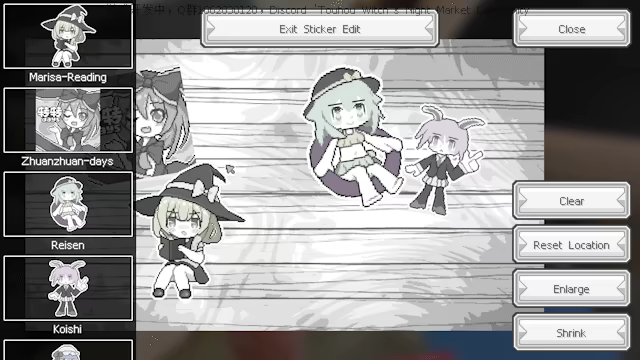 Touhou Witch's Night Market video 3