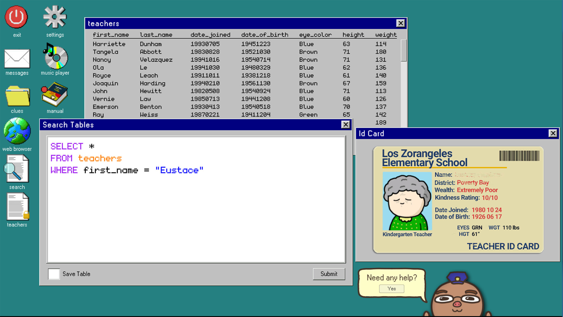 Database Detective: Minor Crimes Division screenshot #1