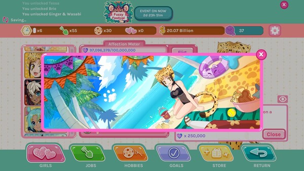 Crush Crush - Fuzzy Festival Event Bundle