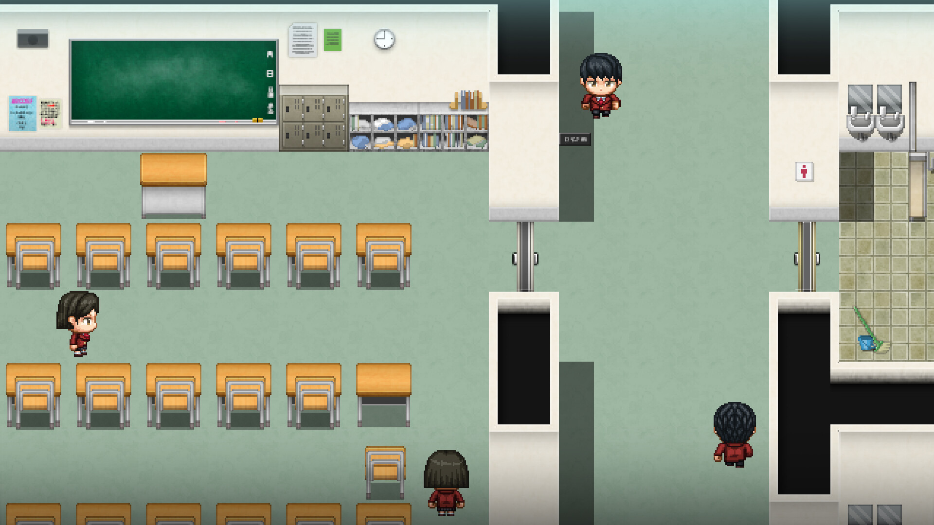 RPG Maker MV - SERIALGAMES LivingGoodCity TILESET Japanese School Featured Screenshot #1