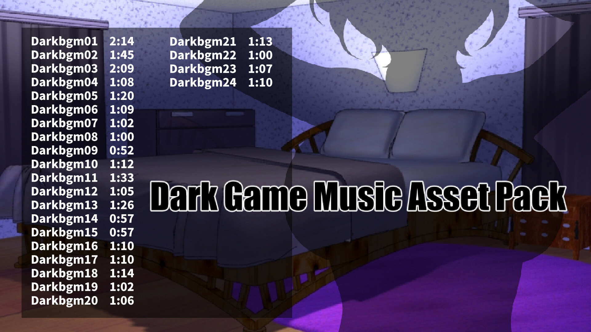 RPG Maker MV - Dark Game Music Asset Pack (Steam) 来自: Gotcha Gotcha Games