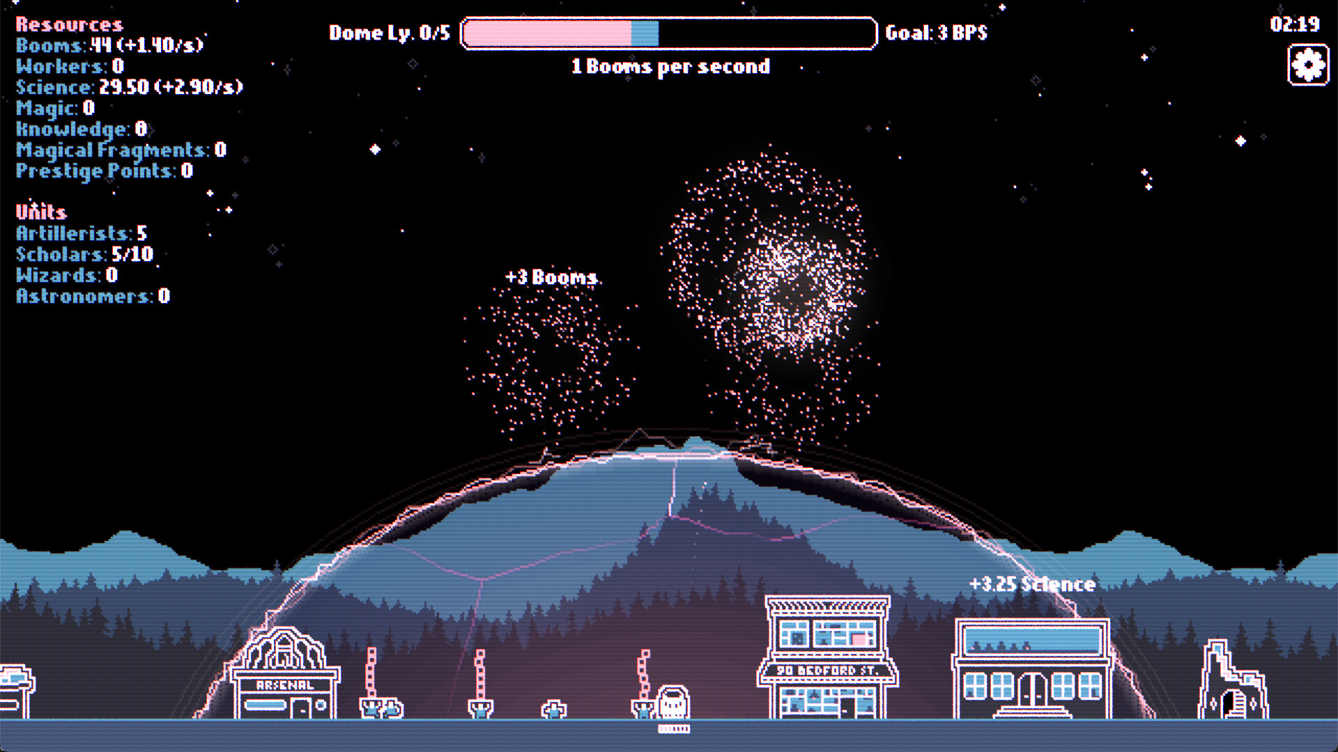 Fireworks Incremental — gameplay screenshot 1