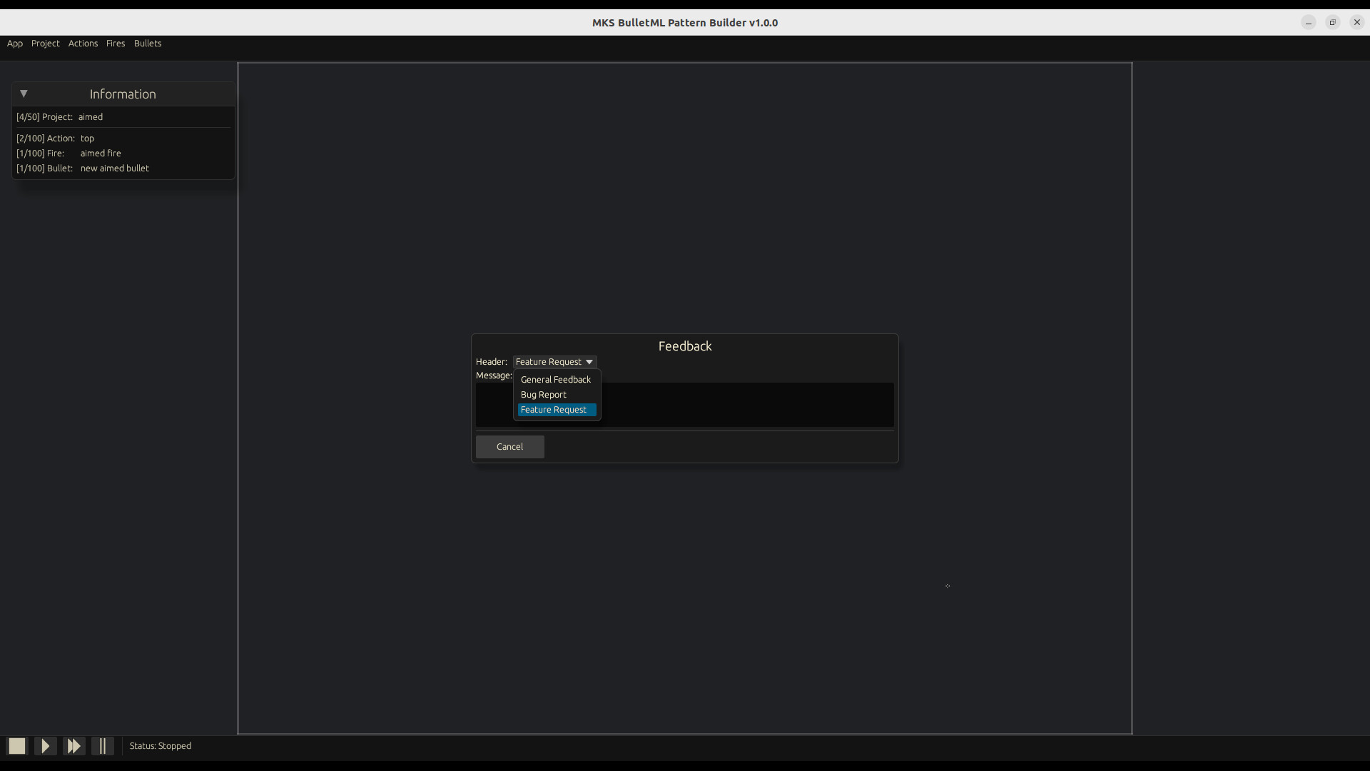#8. MKS BulletML Pattern Builder (Steam) De: Micah Koleoso Software