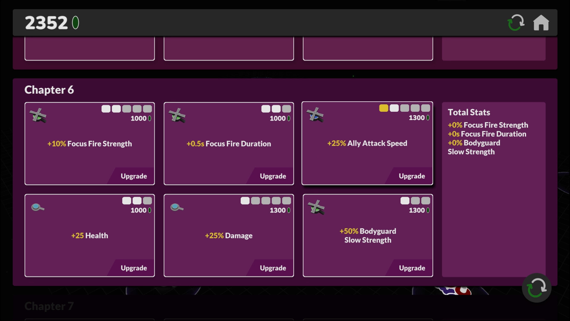 #4. UPGRADES & ENEMIES (Steam) Podle: YKey Games