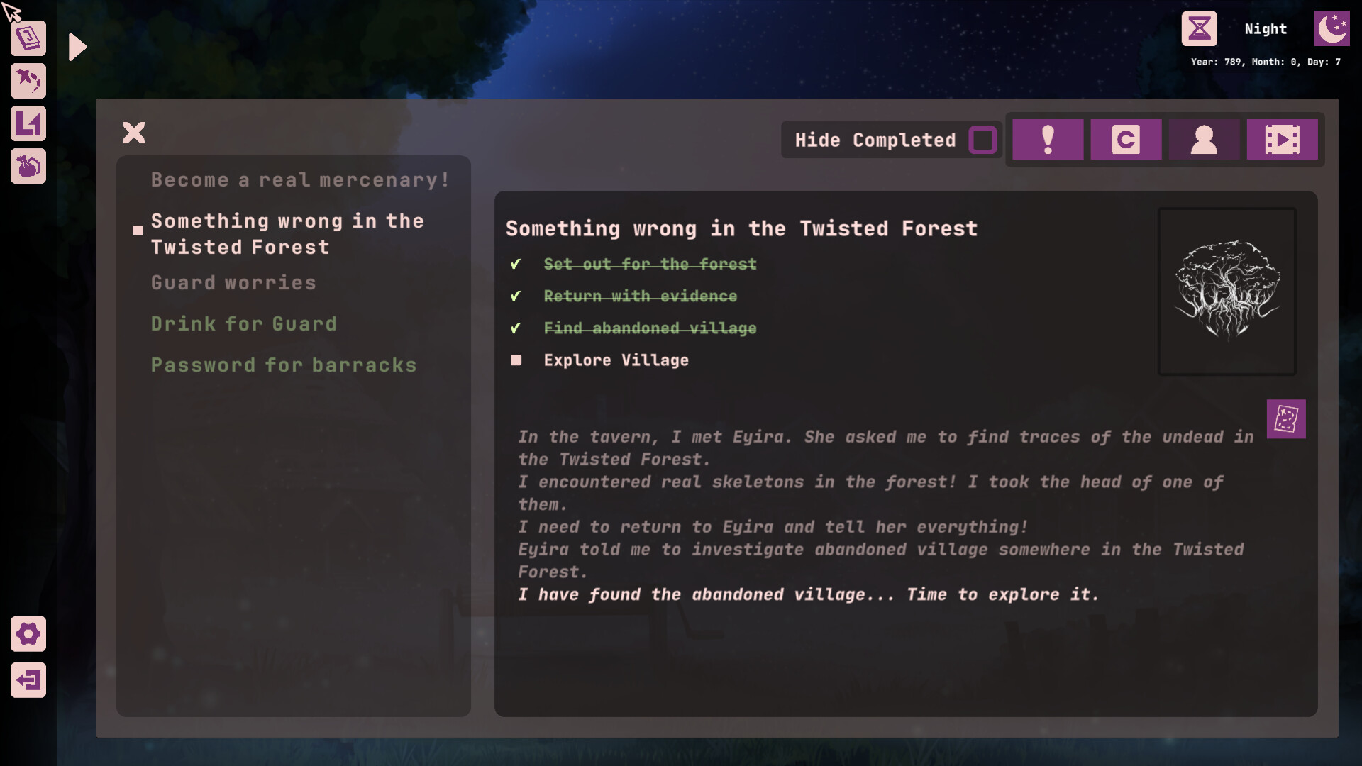 Sellsword Tales Prologue screenshot #24