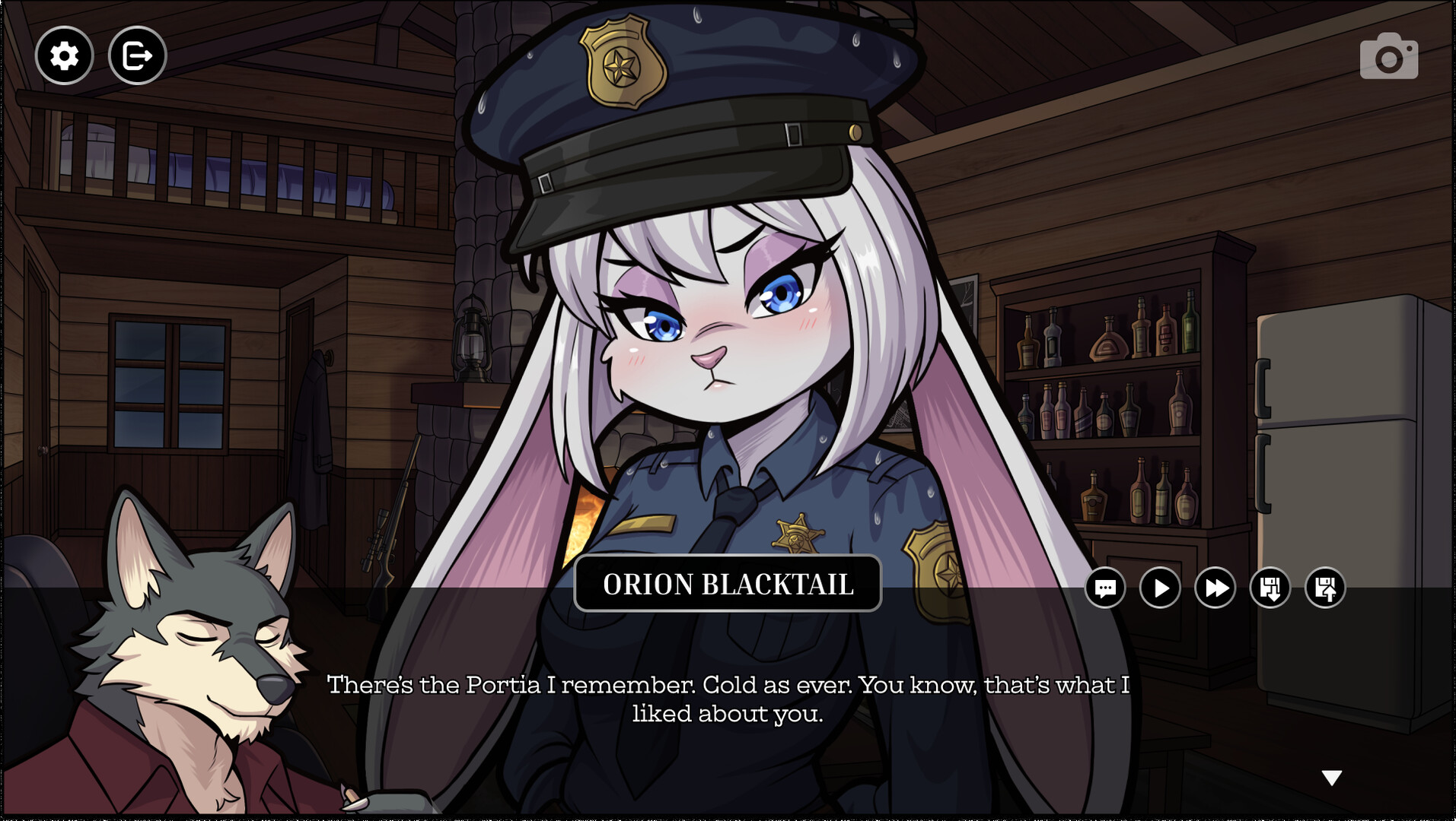 Furry Detective Blacktail and the Case of the Blood Moon screenshot #1