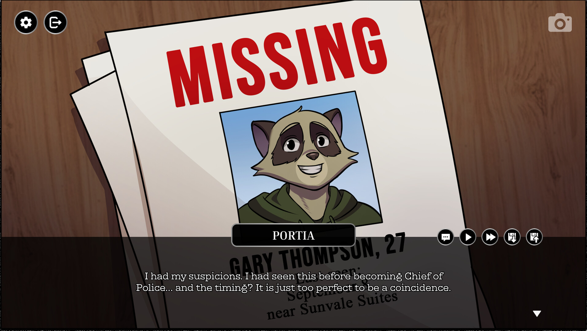 Furry Detective Blacktail and the Case of the Blood Moon screenshot #4