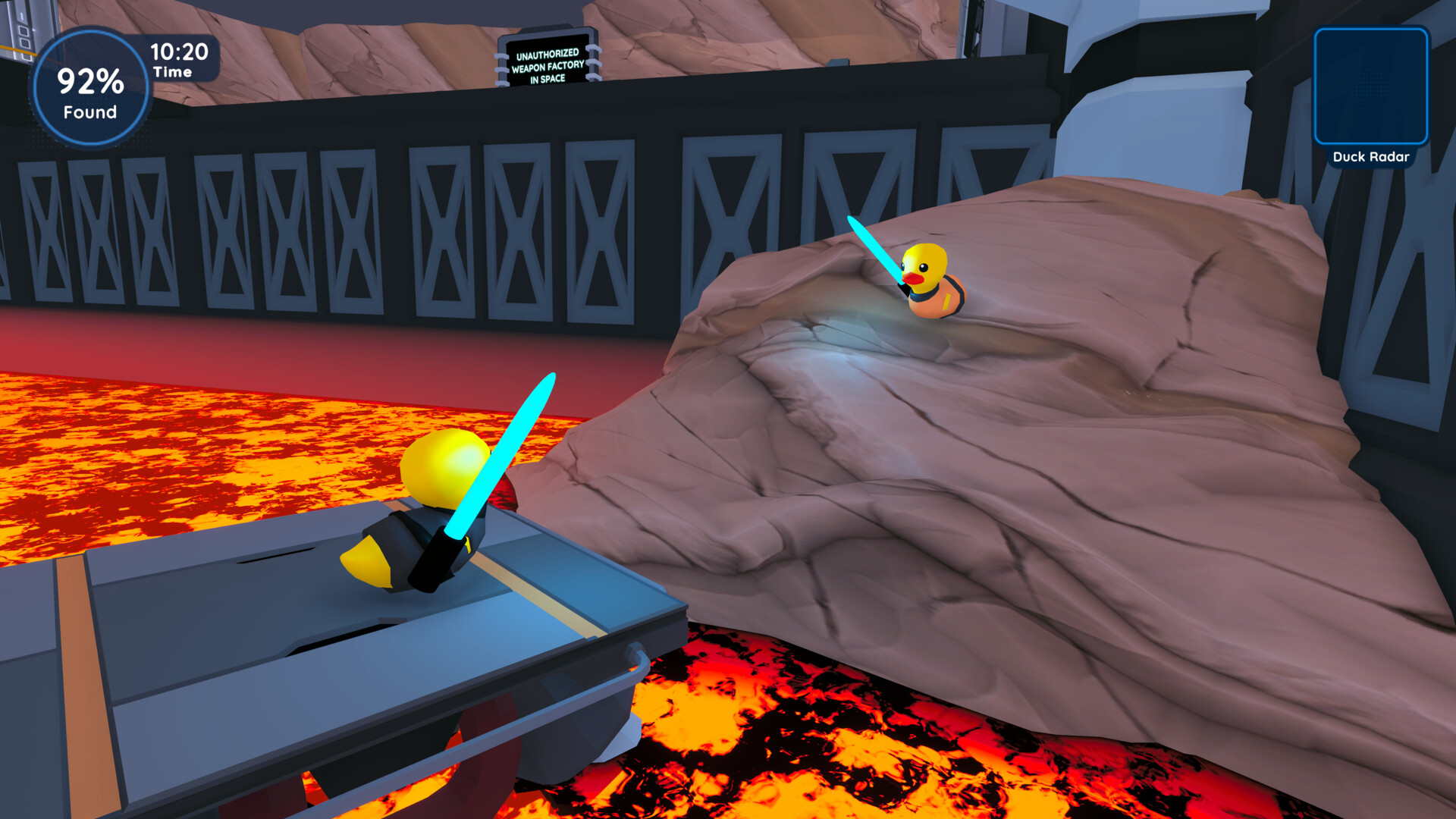 Find 100 Ducks and Blast Them...IN SPACE!!! screenshot #13