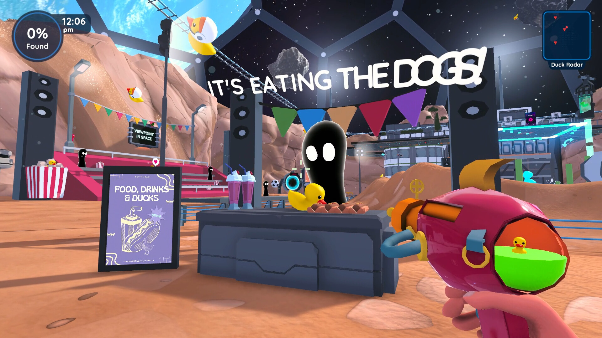 Find 100 Ducks and Blast Them...IN SPACE!!! screenshot #8