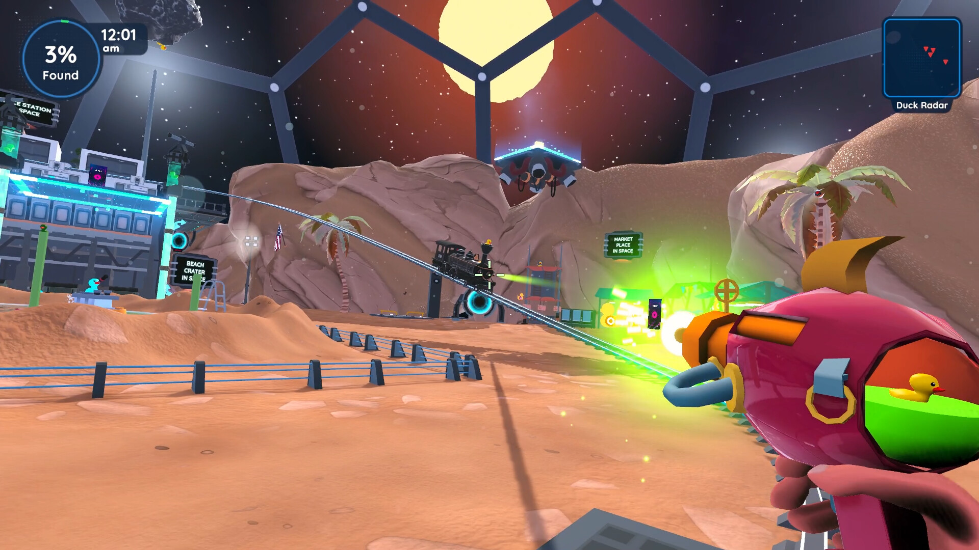 Find 100 Ducks and Blast Them...IN SPACE!!! screenshot #12