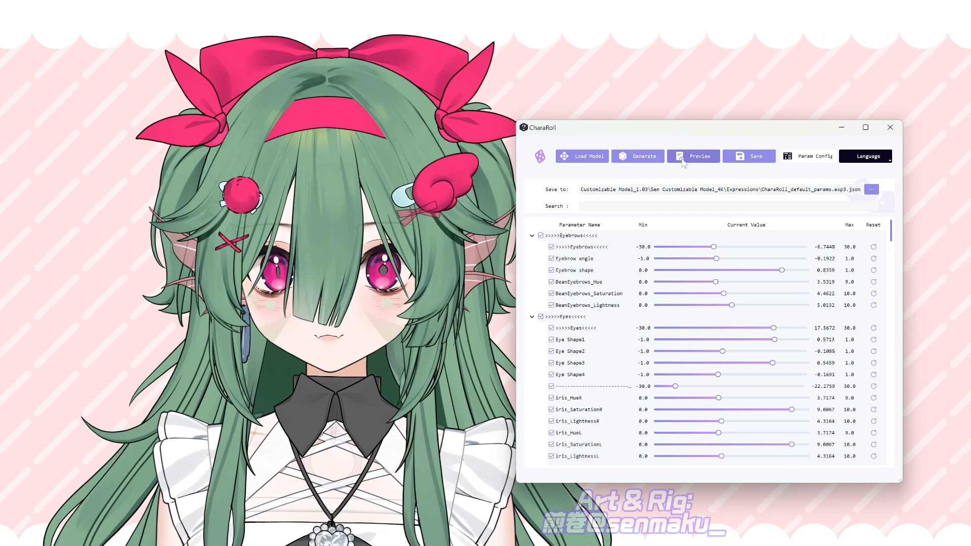 CharaRoll Featured Screenshot #1