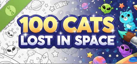 100 Cats Lost In Space Find & Color Demo