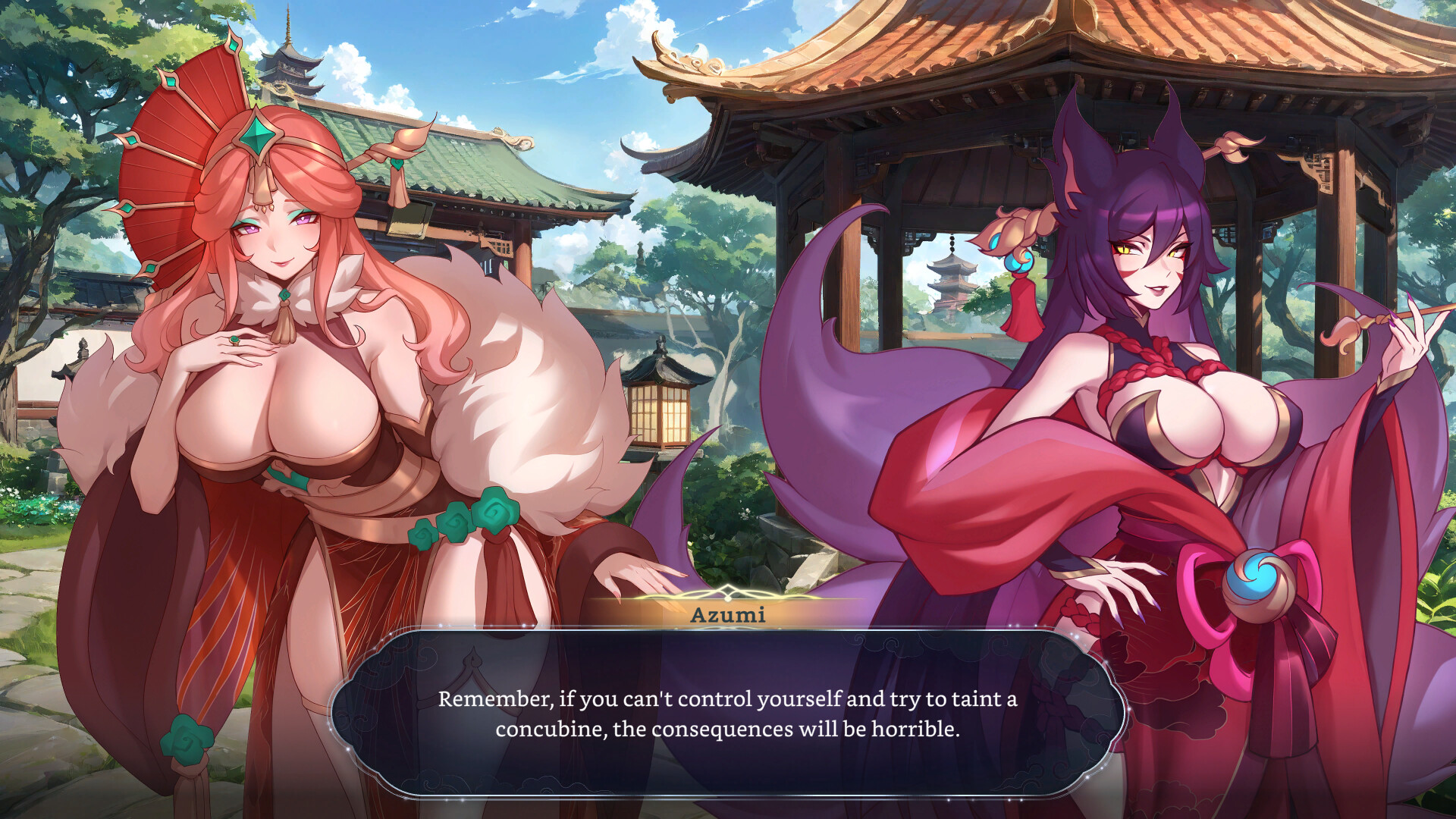 Harem Fantasy Demo screenshot