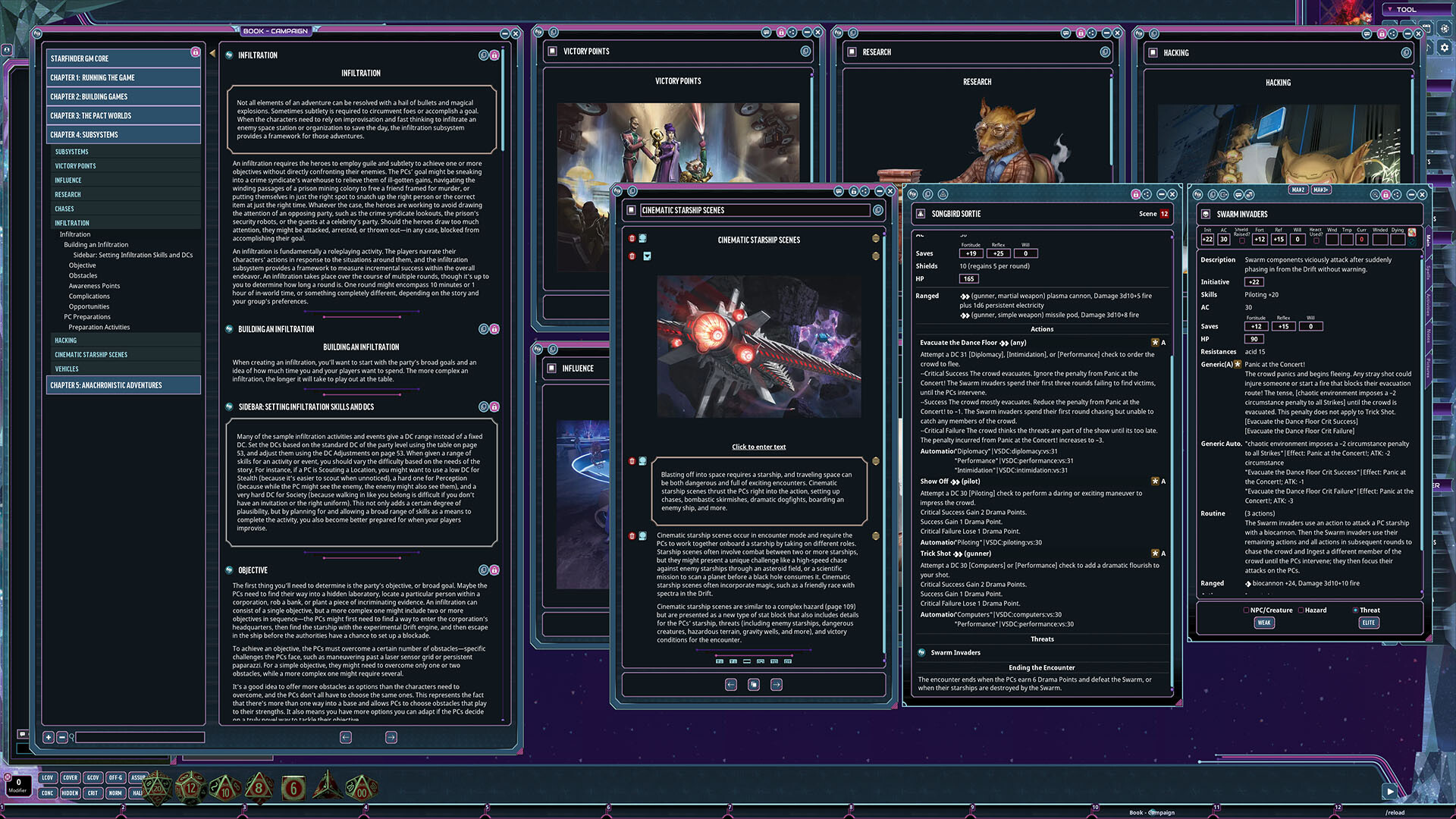 #3. Fantasy Grounds - Starfinder 2 RPG - GM Core (Steam) Podle: SmiteWorks USA, LLC