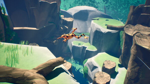 Скриншот из Jump Frog