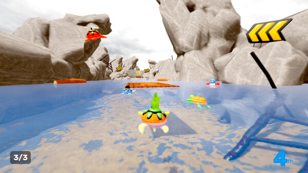 Screenshot of Nitro Turtles
