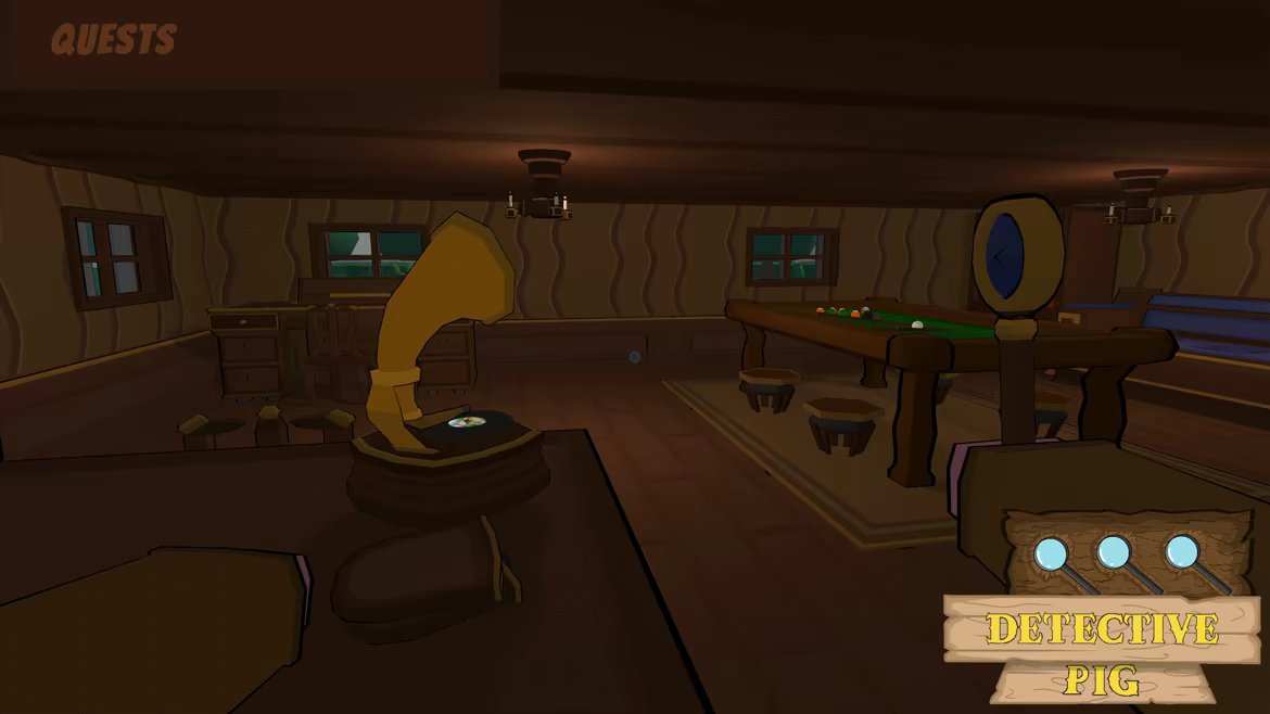 Detective Pig video 2
