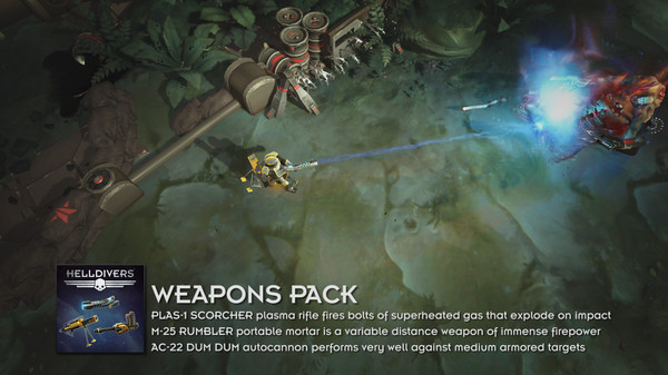 HELLDIVERS™ - Weapons Pack