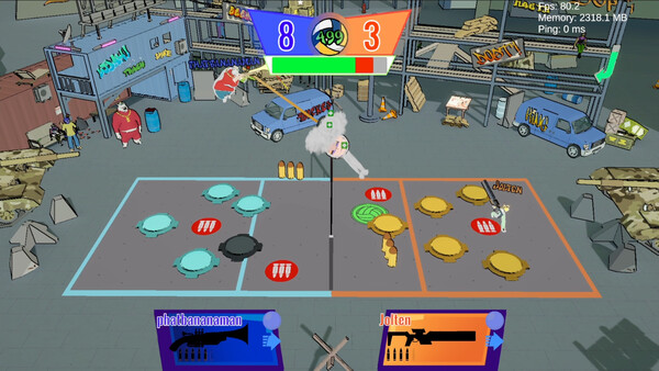 Screenshot 4 of Volley Guns - final gameplay screenshot