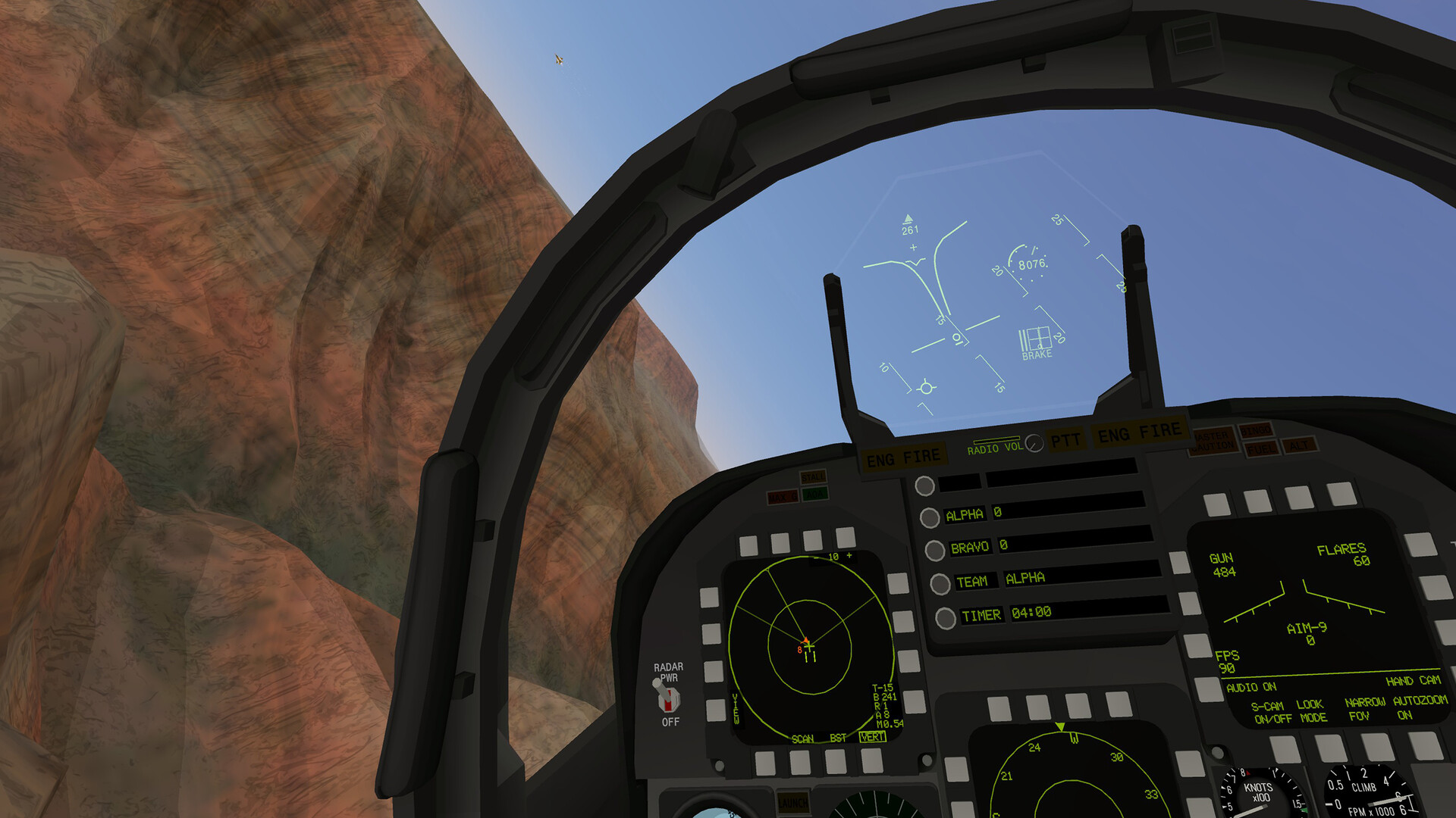 Virtual Fighter Maneuvers Screenshot