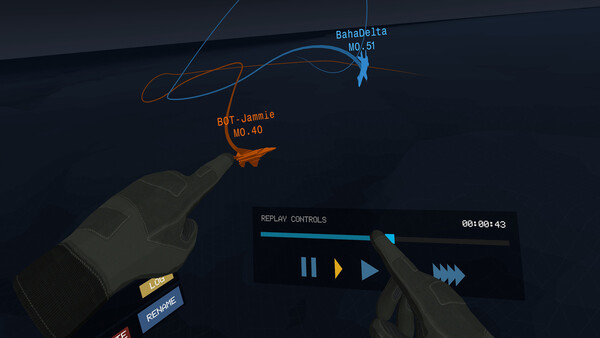 Virtual Fighter Maneuvers