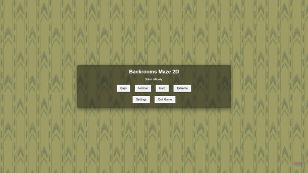 Backrooms Maze 2D
