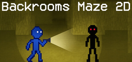 Backrooms Maze 2D game cover