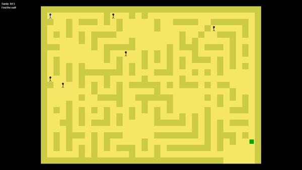 Backrooms Maze 2D.