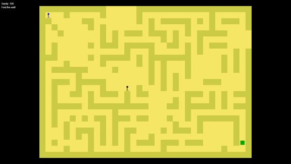 Backrooms Maze 2D game for Linux 1