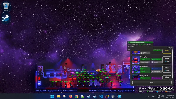 Desktop Rave: Idle Audio Club screenshot 2