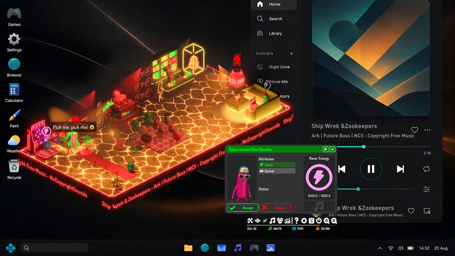 Desktop Rave: Idle Audio Club screenshot #11